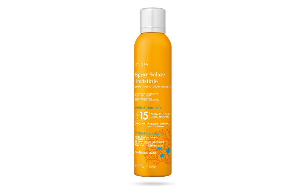 Invisible Sunscreen Spray SPF 15 (200 ml) - PUPA Milano image number 0